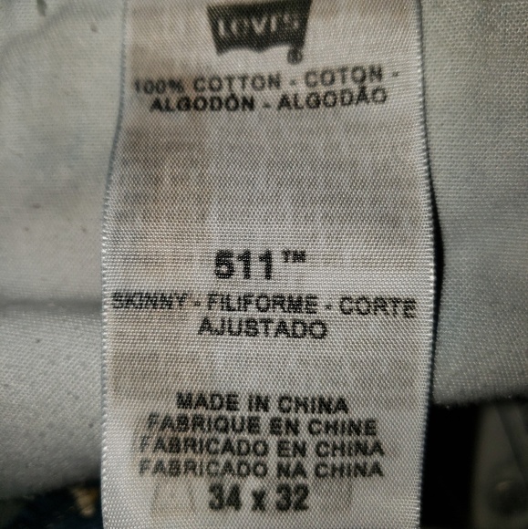 Levi's 511 Slim Fit Stretch Jeans - Picture 4 of 6